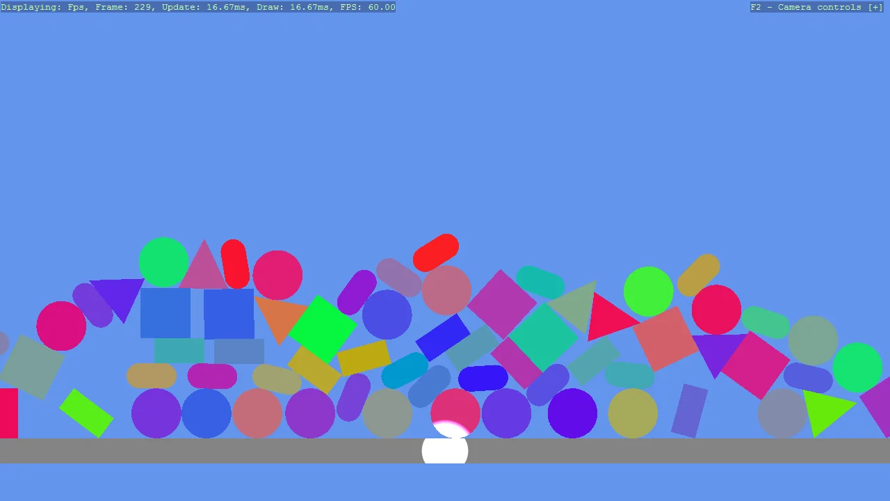 Basic2D Scene (Debug Rendering)