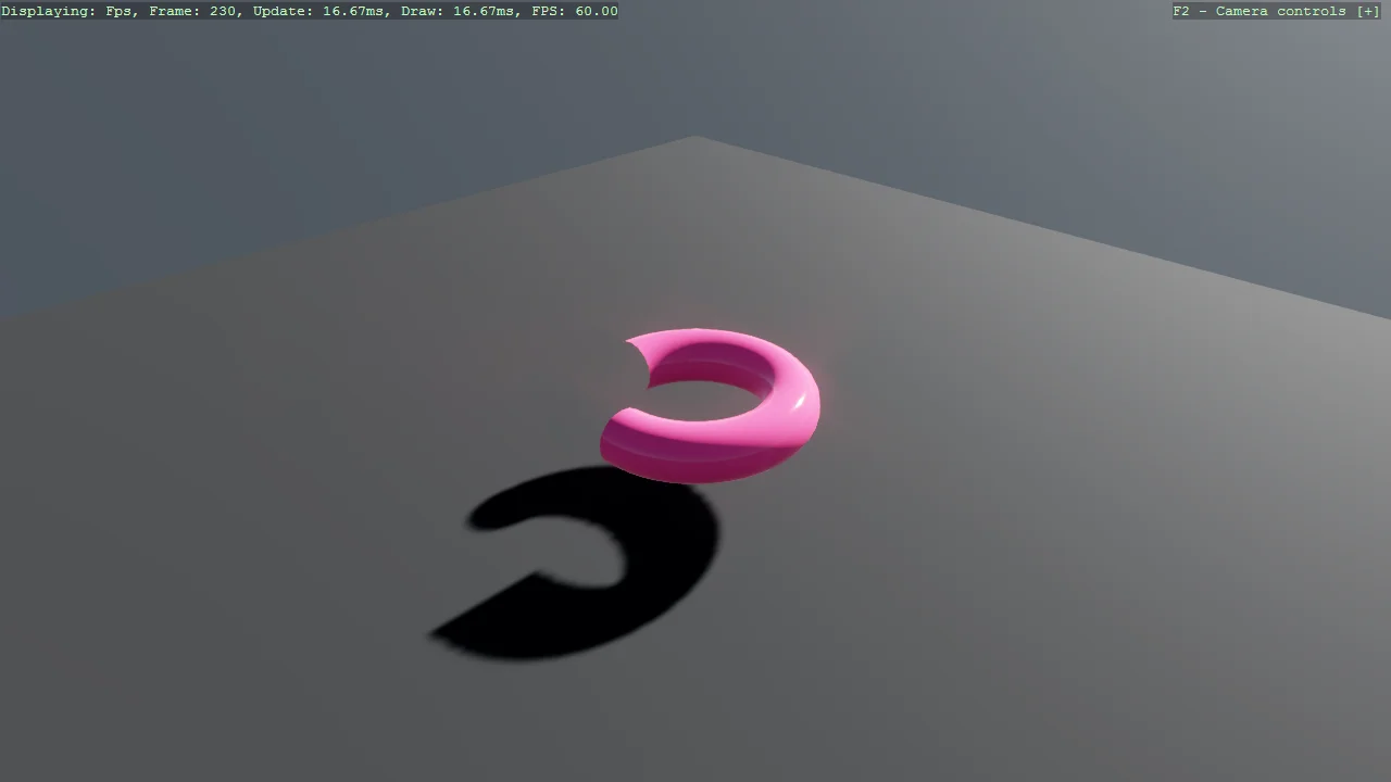 Screenshot of the Partial Torus Mesh in F# example